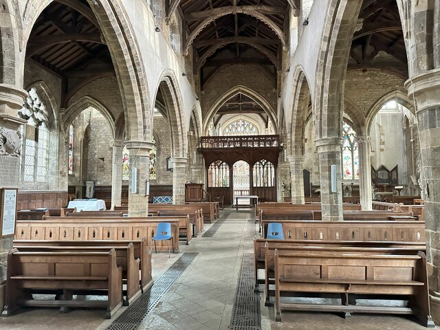 Nave in St Mary's