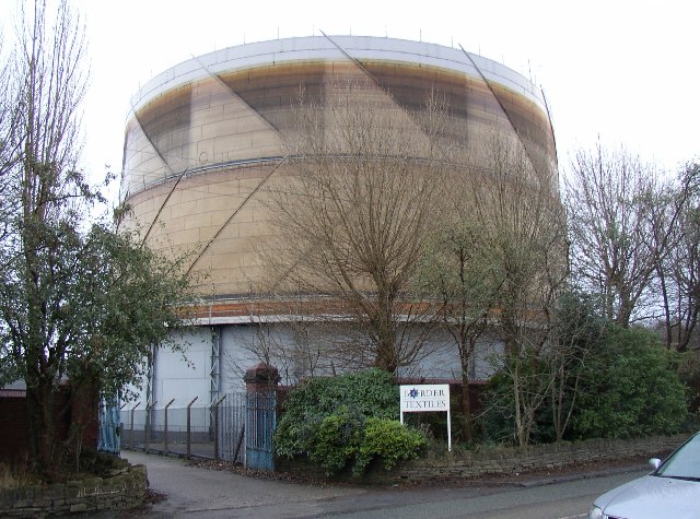 Gasometer, Whitechapel Road, Cleckheaton