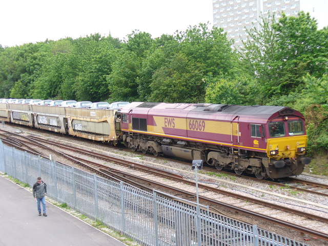 Car Transporter Train at Northam