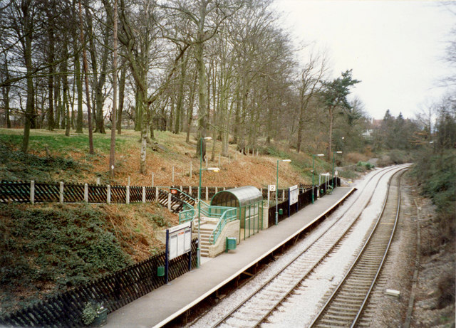 Hornbeam Railway Station, Harrogate, 1999