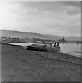 NS2060 : Hovercraft on the beach at Largs, Ayrshire, taken 1965 by Christine Matthews