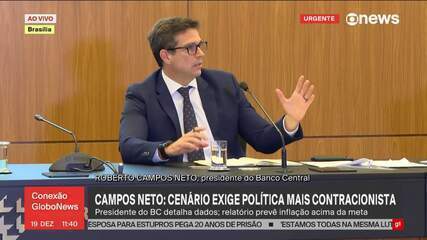 Campos Neto vê saída extraordinária de dólares no fim do ano e diz que BC ‘vai atuar se for necessário’