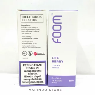 FOOM SALT LITE BERRY 30ML NIC 10MG SALTNIC BY FOOM LAB