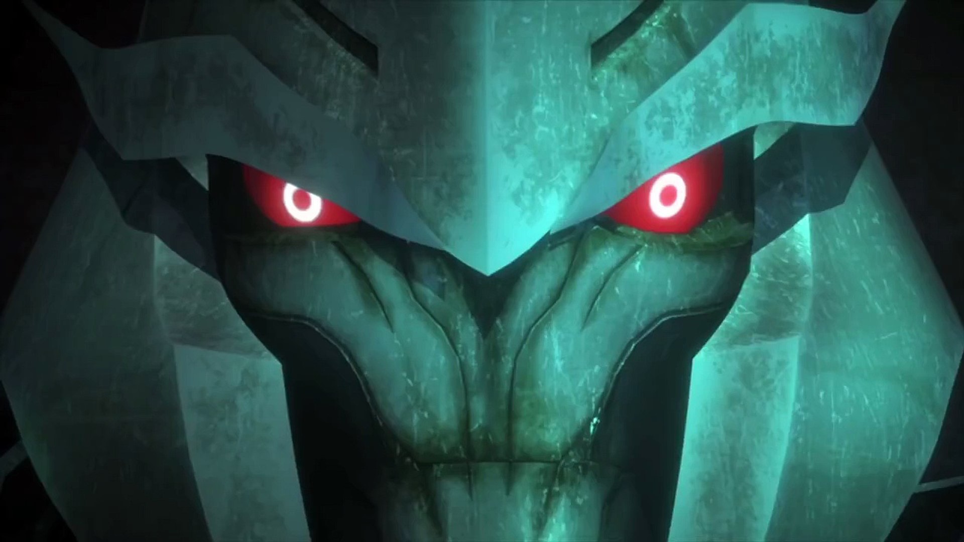 Transformers Prime Megatron Face