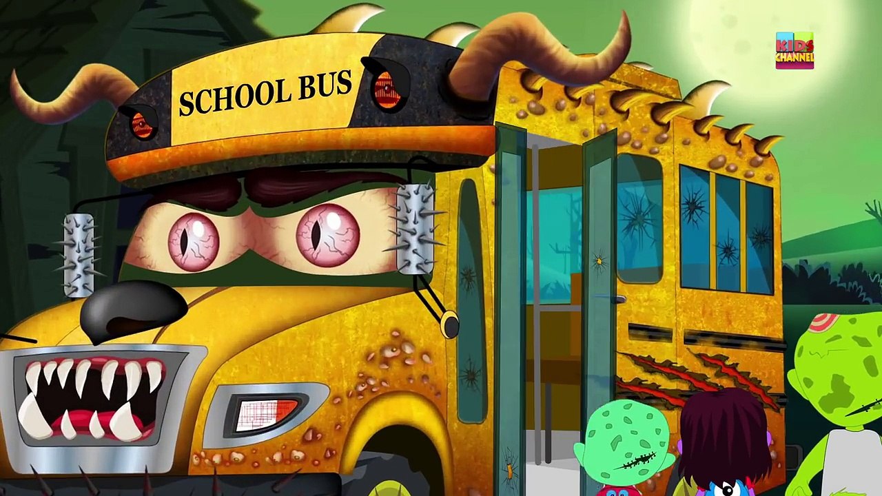 Car Wash | Scary School Bus | Halloween Videos For Babies | Nursery ...