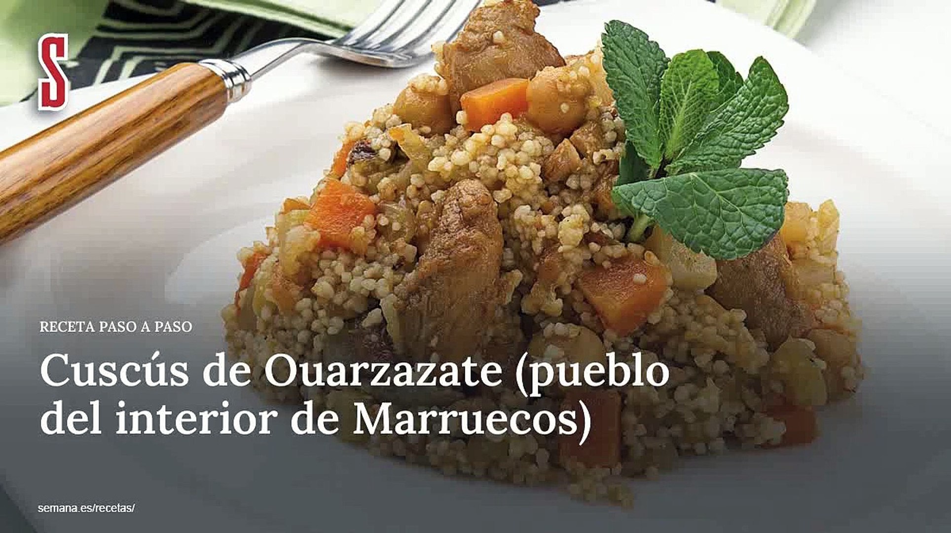 Vídeo Receta: Cuscús de Ouarzazate (pueblo del interior de Marruecos) -  Vídeo Dailymotion