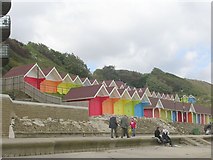 TA0389 : Beach Huts - North Bay by Betty Longbottom