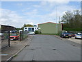 TL9864 : Road on industrial estate, Elmswell by JThomas