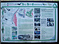 SP0588 : Key Hill Cemetery, Hockley: interpretive sign by Robin Stott