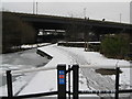 SP0990 : NCN 535 in January - Aston, Birmingham by Martin Richard Phelan