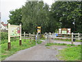 ST4256 : Strawberry Line path at Winscombe by Malc McDonald