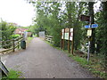 ST4157 : Strawberry Line path at Winscombe by Malc McDonald