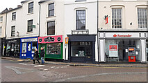 SO5924 : High Street businesses, Ross-on-Wye, 2020 by Jonathan Billinger