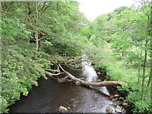 SE0613 : River Colne near Slaithwaite by Malc McDonald