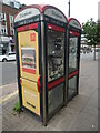 TQ1588 : Two KX100Plus Telephone Boxes in Harrow by David Hillas