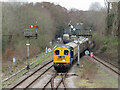 ST2986 : The South Wales Explorer railtour at Park Junction by Gareth James