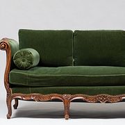 Louis XV Style Carved Beechwood Day Bed