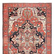 Antique Persian Serapi Carpet