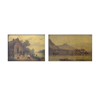 Two Antique Framed Paintings