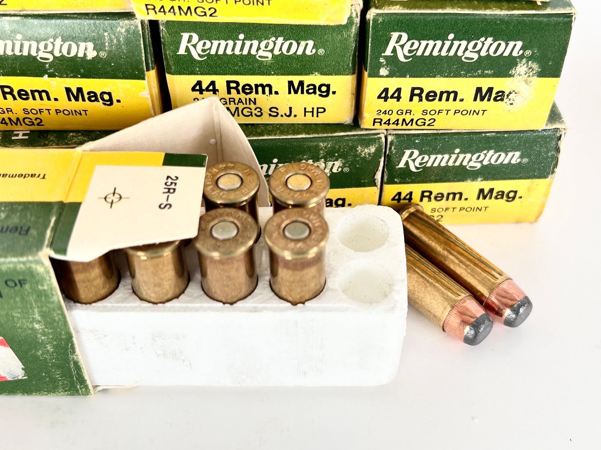 Remington .44 mag Cartridges sold at auction from 12th June to 27th ...