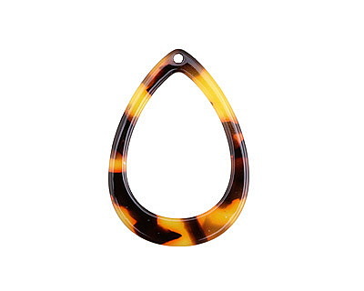 Zola Elements Tortoise Shell Acetate Open Drop Focal 22x31mm