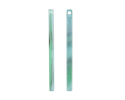 Zola Elements Emerald Marbled Acetate Stick Drop 3x39mm