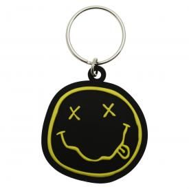 Porte-Clefs Caoutchouc NIRVANA - Smiley