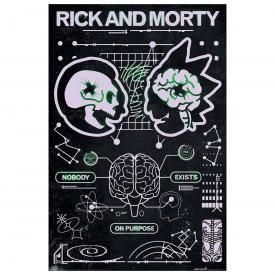 Poster RICK ET MORTY - Classroom