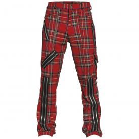 Pantalon Mixte TIGER OF LONDON - Bondage Red Tartan