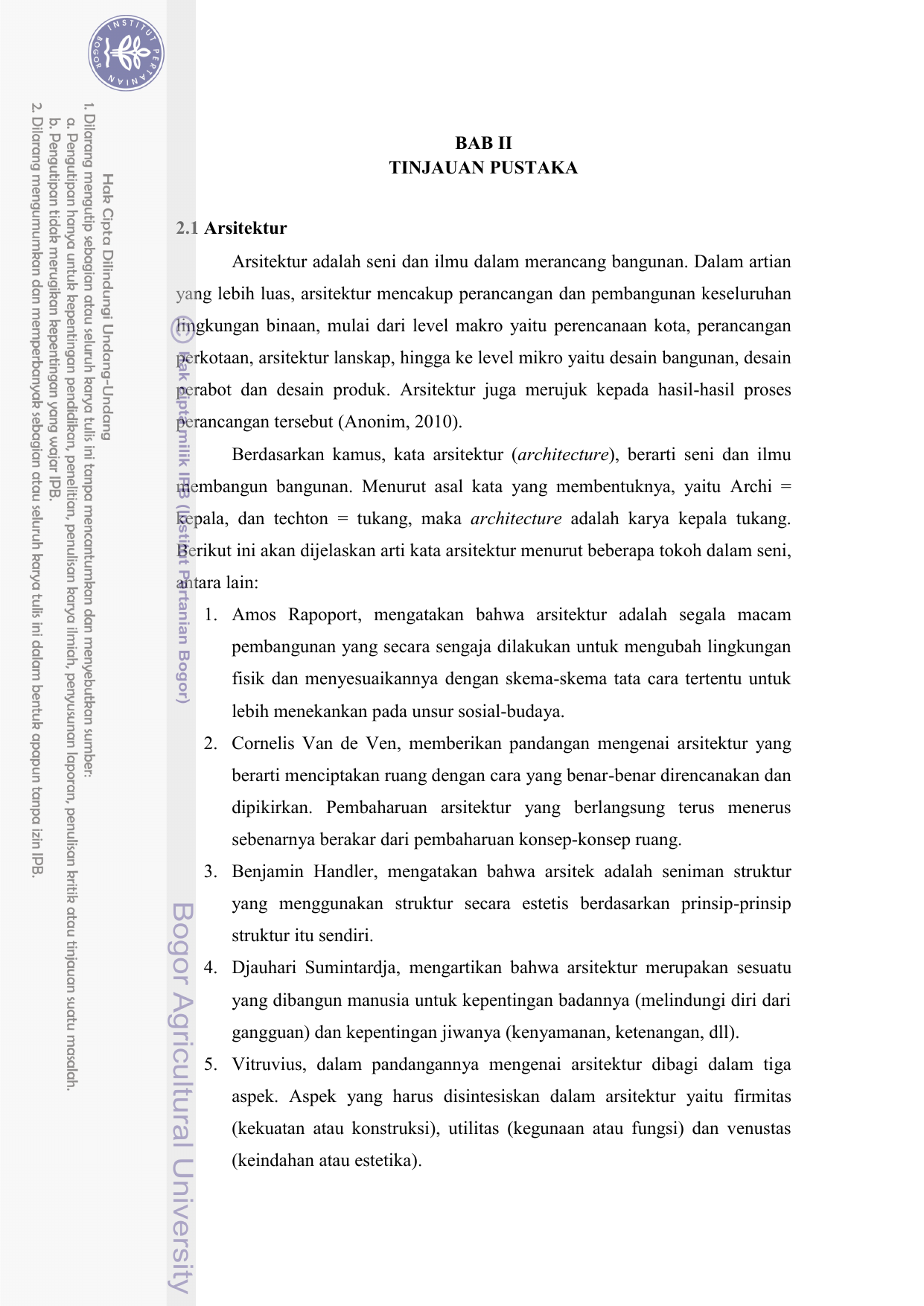 Contoh Tinjauan Pustaka Proposal Penelitian – Sketsa