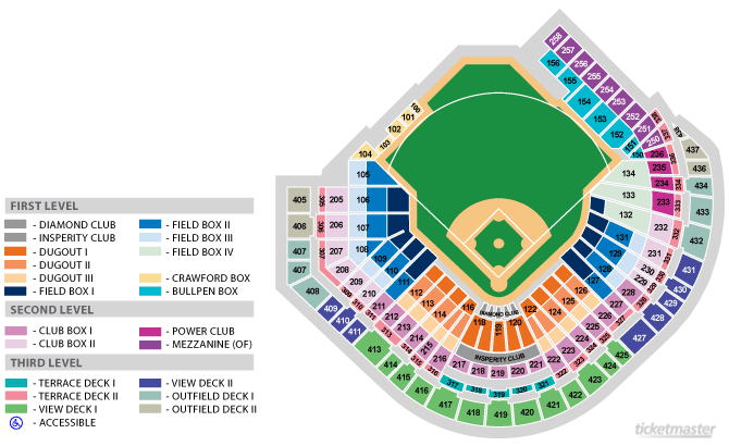 Minute Maid Park Detailed Seating Chart