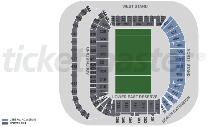 Eden Park Auckland Tickets Schedule Seating Chart Directions