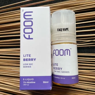 Foom Lite Berry 30ml - Salt Nic Liquid Vape By Foom Lab .FAQ