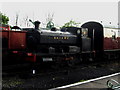 TQ9497 : An engine at Mangapps Railway Museum. by Lynda Poulter