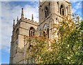 TF6119 : Two Towers, King's Lynn Minster (St Margaret's Church) by David Dixon