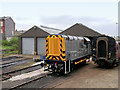 SD8010 : East Lancashire Railway Shunter at Buckley Wells by David Dixon