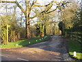 TL5903 : Farm driveway near Ongar by Malc McDonald