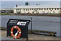 TQ7669 : North Mast Pond at Chatham Historic Dockyard by David Martin