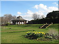 SJ3693 : Landscaped Garden in Stanley Park by Sue Adair