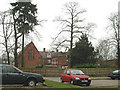 TQ0045 : St Catherine's School as seen from the old railway station in Bramley by Clare