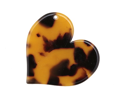 Zola Elements Tortoise Shell Acetate Heart Focal 35mm