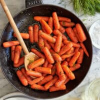 Honey Glazed Baby Carrots