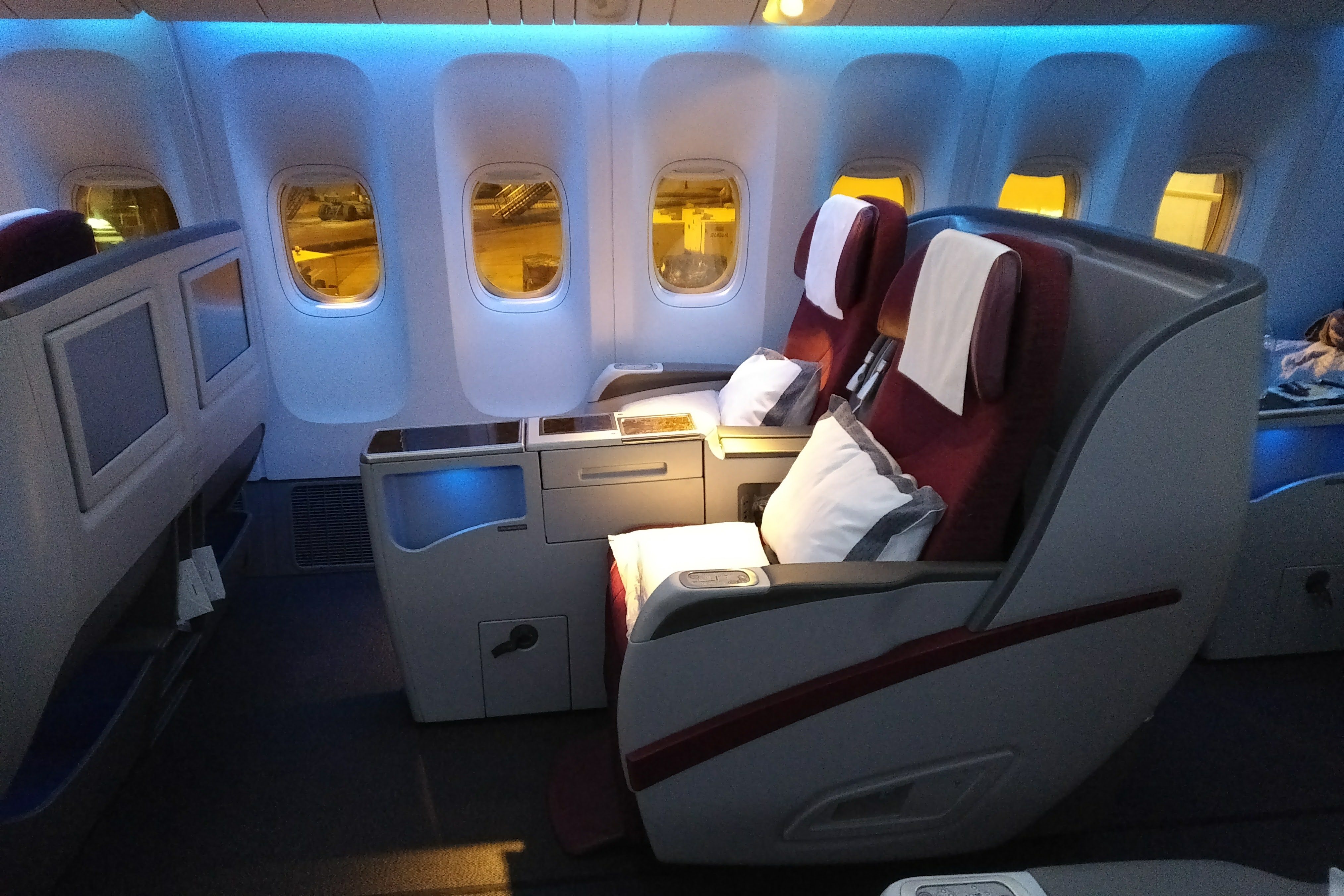 Review: Qatar Airways B77W Business Class Hanoi to Doha | The MileLion