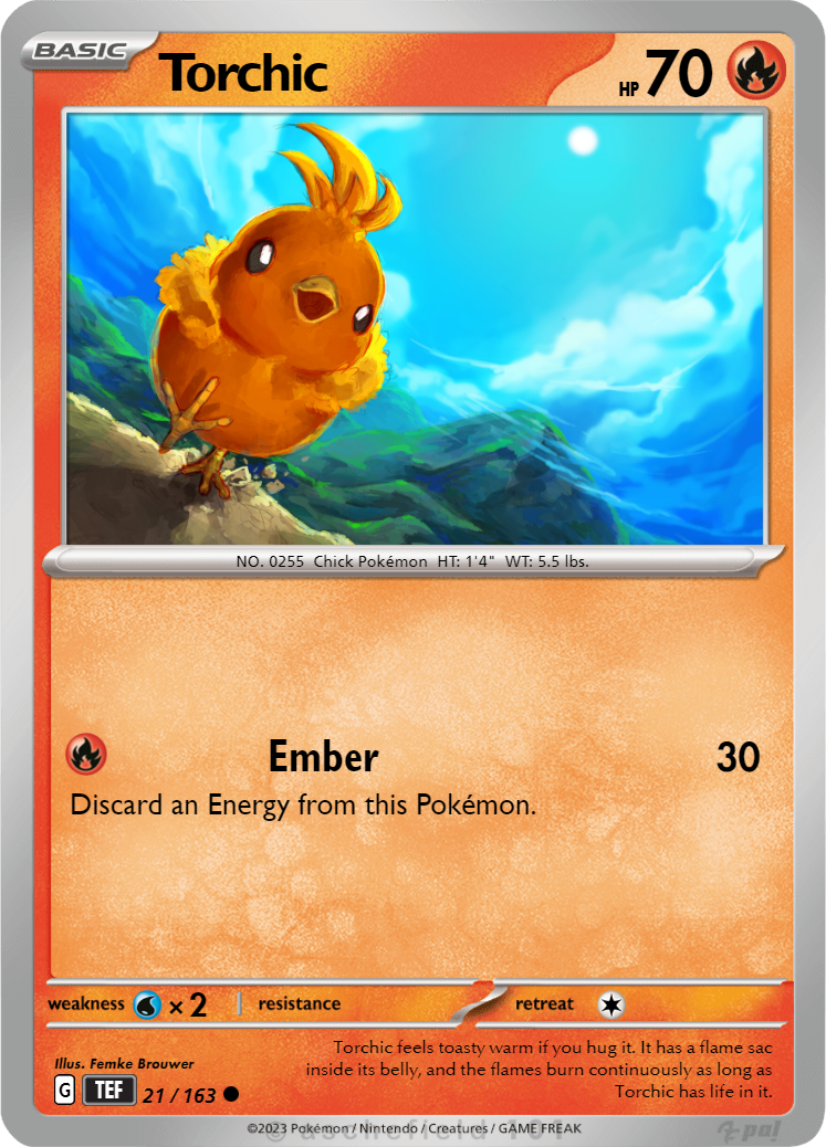 Torchic - Hopoosucs | Pokécardmaker.net