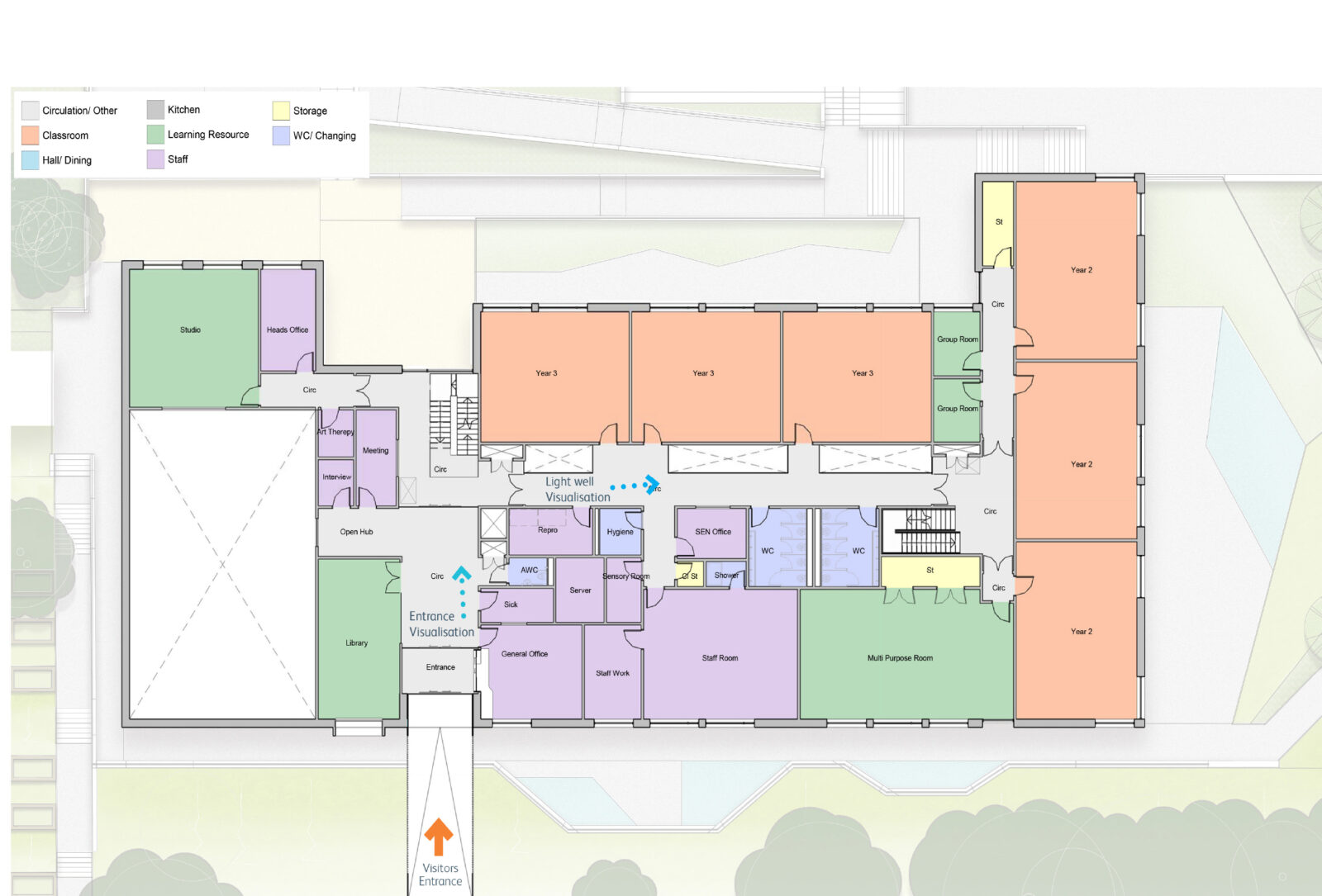 2storey School Building Floor Plan Pdf - Best Design Idea