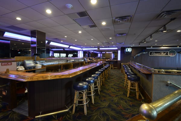 Photo of Ocean Club Nightclub - Ocean City, MD, US. the bar and seating