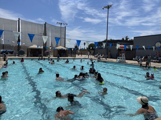 Photo of Morgan Hill Aquatics Center - Morgan Hill, CA, US. Pool