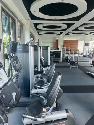 Photo of The Gym at The Residences at Greenbelt - Makati, NCR, PH. Machines