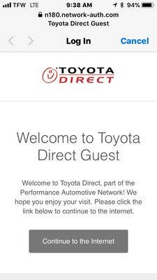 Photo of Toyota Direct - Columbus, OH, US. Free WiFi is available, but drags.