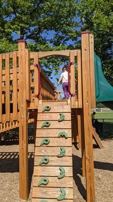 Photo of Gardner Field - Denville, NJ, US. Cute but not well-shaded playground